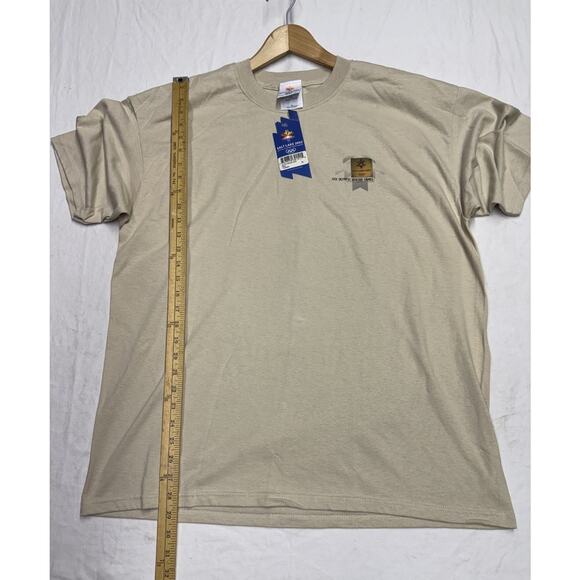 Vintage 2002 Salt Lake City Olympics Winter Games Men's T-Shirt Size XL -beige - Picture 6 of 9